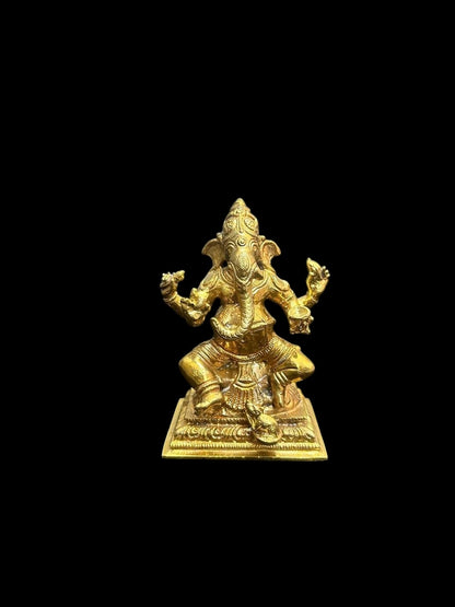 Bhakti Ganapathi- Prasiddh Idols Presents Panchaloha Idol (Custom Made)
