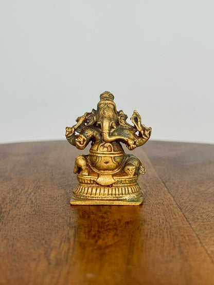 Ganesha idol - museum replicated panchaloha idol