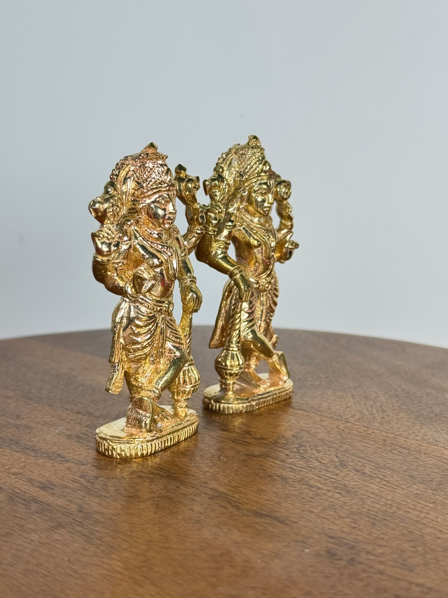 Dwarapalakaru idols made of panchaloha