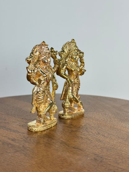 Dwarapalakaru idols made of panchaloha