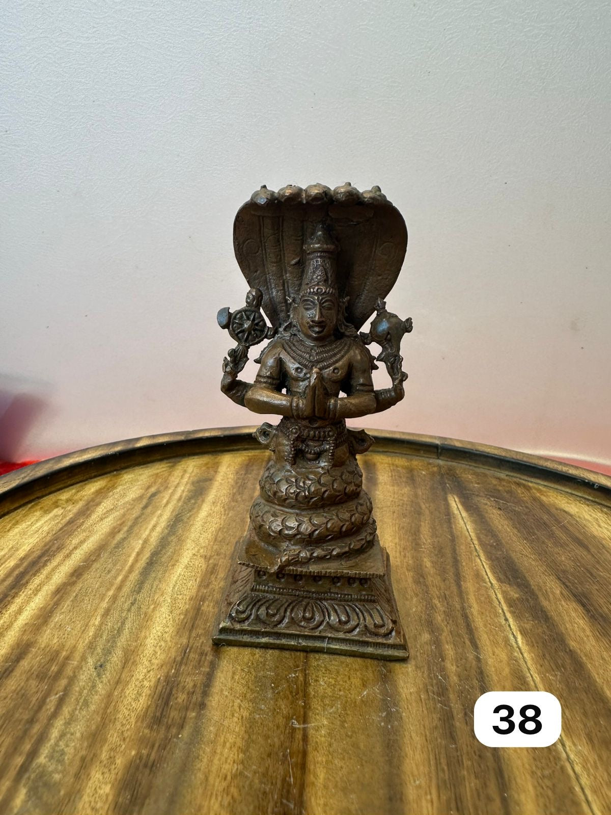 Patanjali idol - museum replicated copper idol