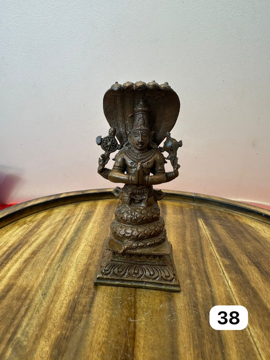 Patanjali idol - museum replicated copper idol