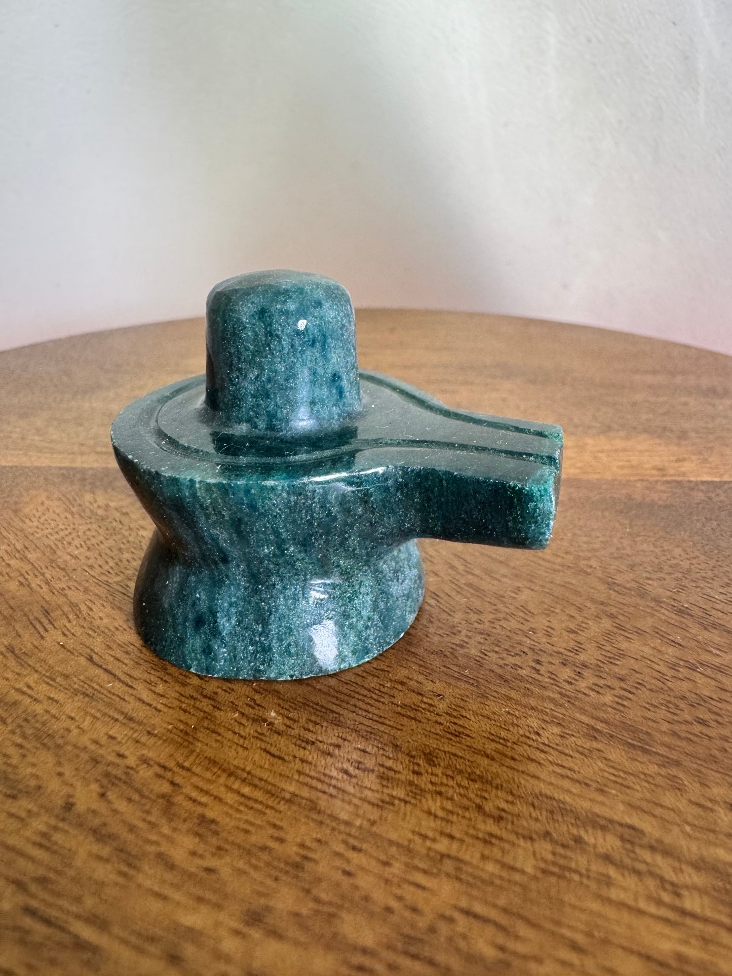 Green Aventurine Shivalinga- Prasiddh idols presents green aventurine idol