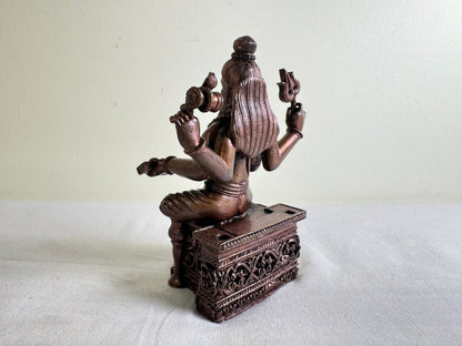 Muneshwara Swamy - Prasiddh idols presents copper made Black polished idol