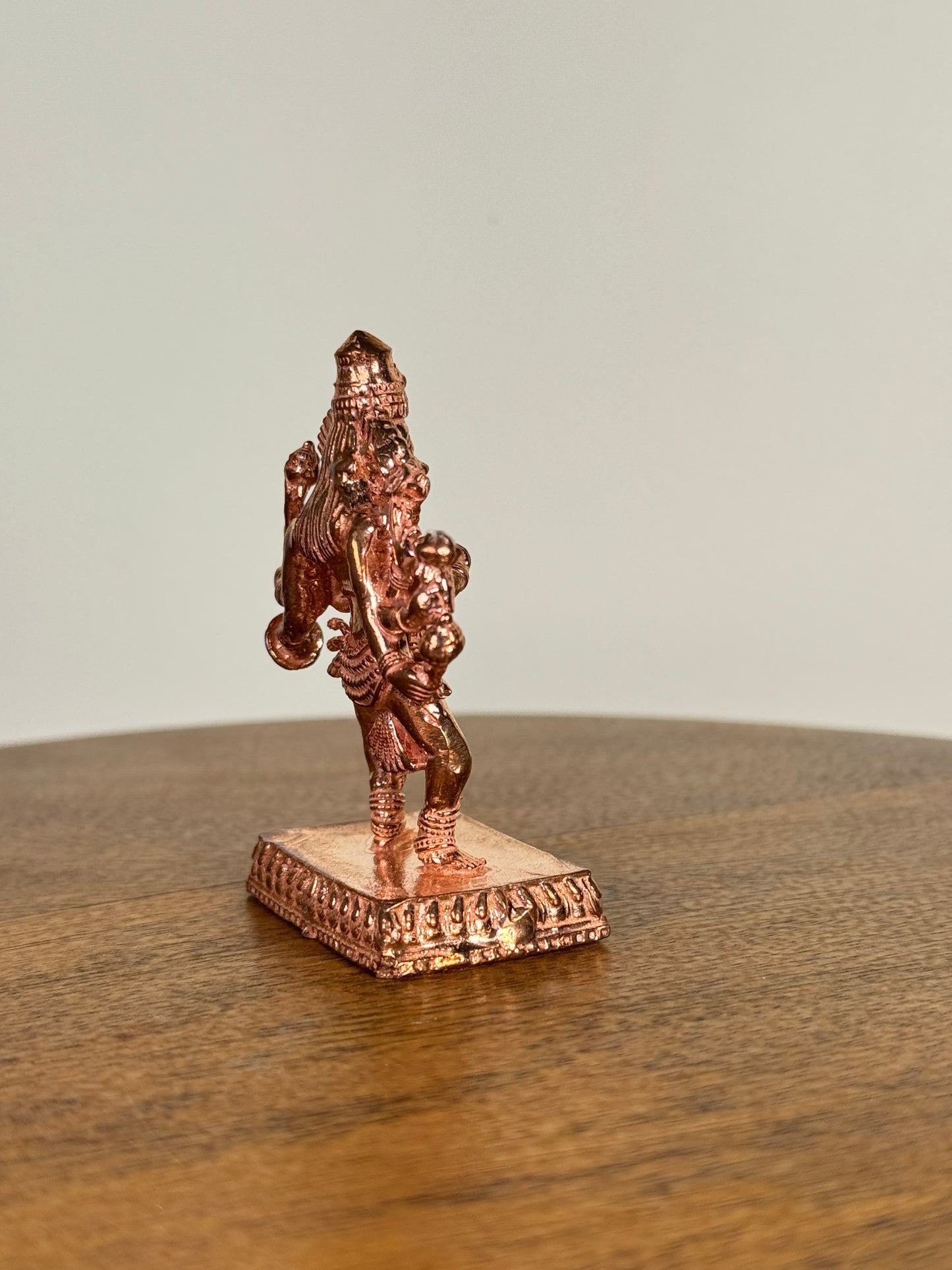 Ugra Narasimha Swamy idol made of pure copper