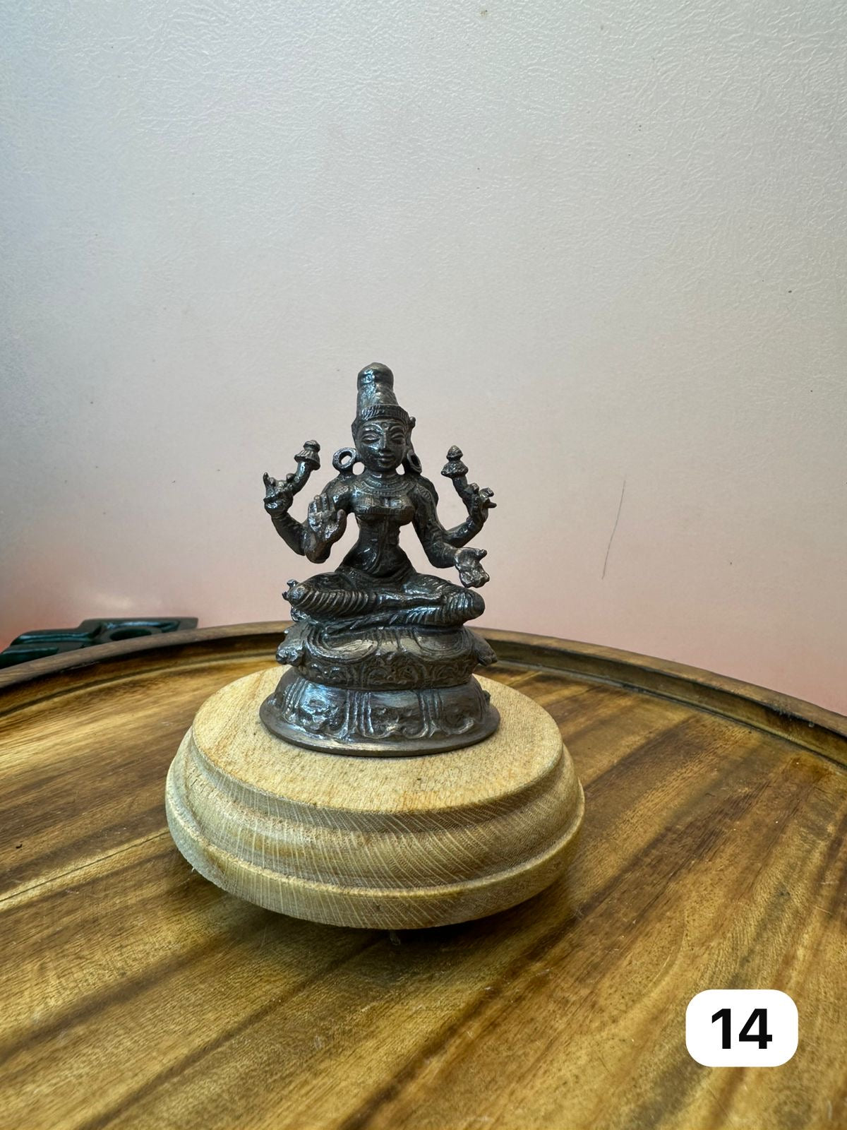Mahalakshmi Devi - Museum replicated copper idol