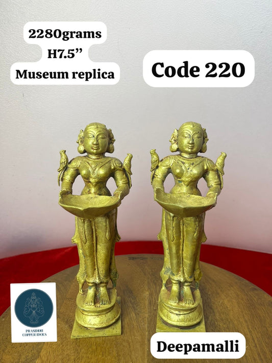 Deepa Lakshmi - Prasiddh Idols Presents Panchaloha Made Museum Replica Idol