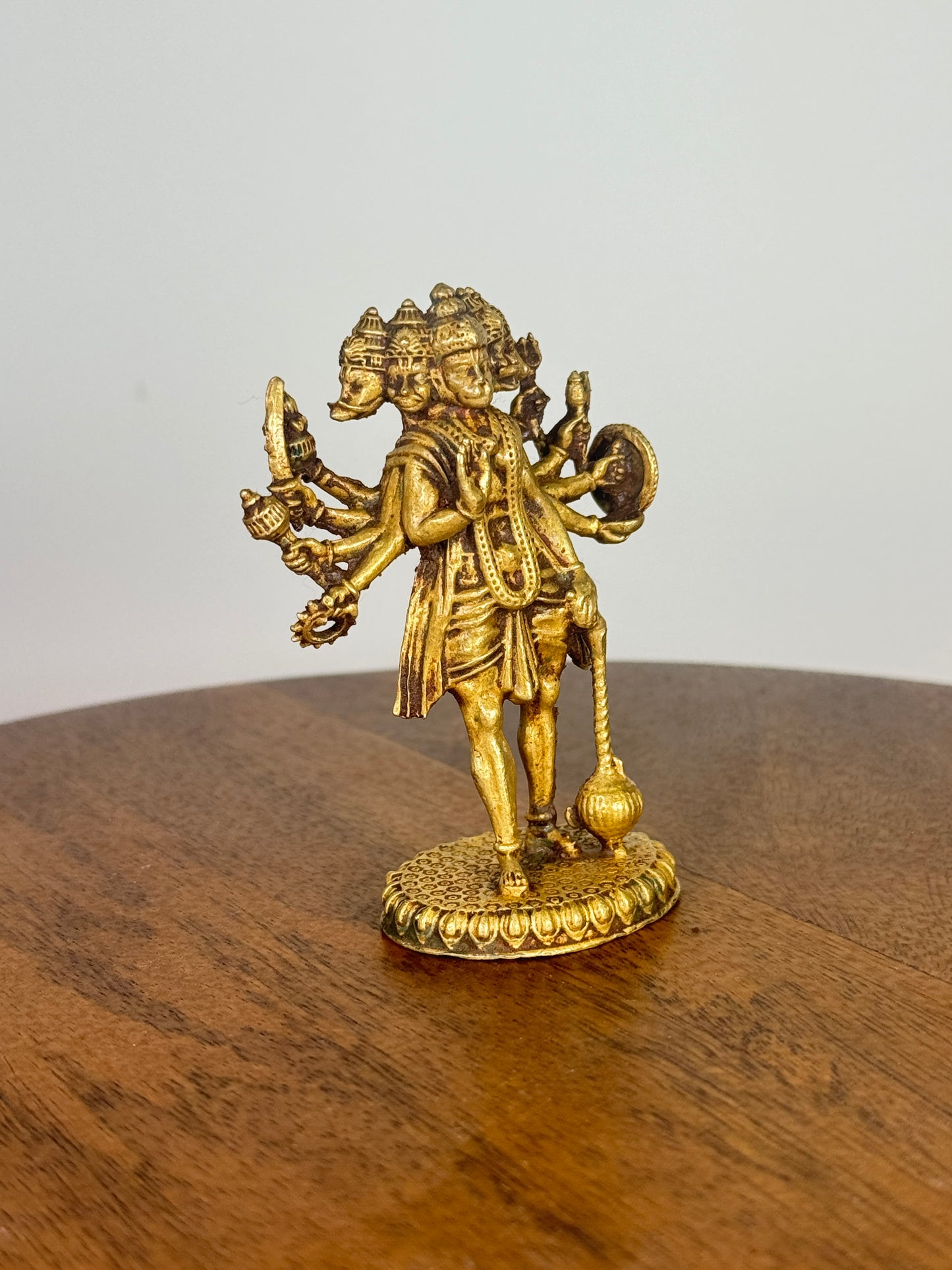 Panchamukhi Hanuman - Museum replicated Panchaloha idol