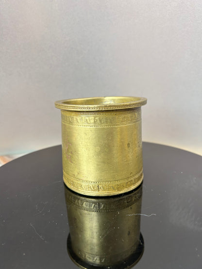 Vintage bronze made panchapathre