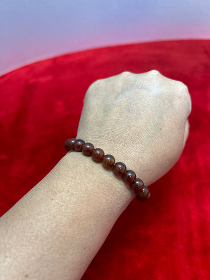 Hessonite Crystal Bracelet