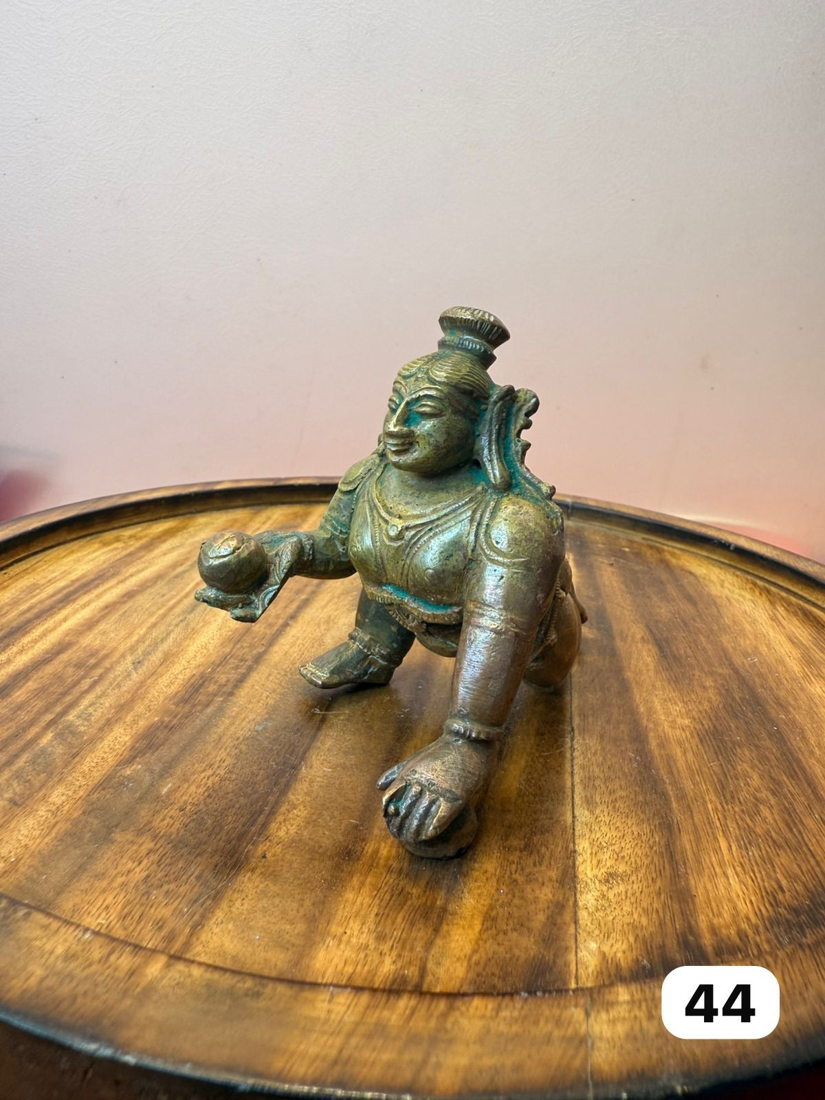 Laddu gopala / crawling krishna - museum replicated Panchaloha idol