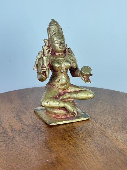 Annapoorna/ Annapoorneshwari - Museum replicated Panchaloha idol