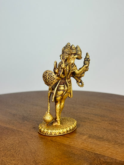 Panchamukhi Hanuman - Museum replicated Panchaloha idol