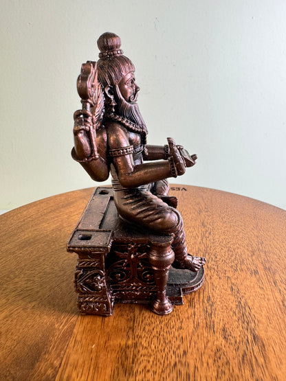 Muneshwara Swamy - Prasiddh idols presents copper made Black polished idol
