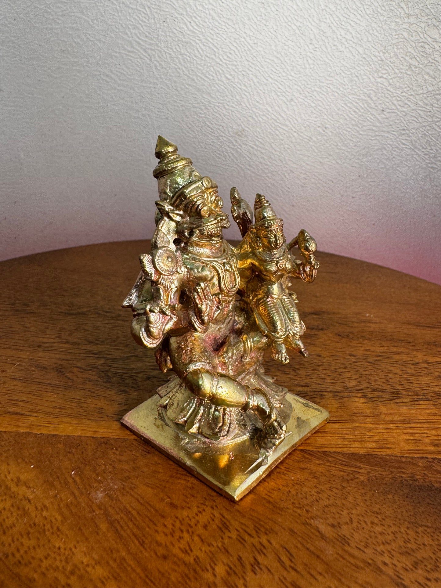 Lakshmi Narasimha Swamy - Prasiddh idols present Panchaloha idol