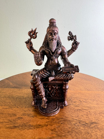 Muneshwara Swamy - Prasiddh idols presents copper made Black polished idol