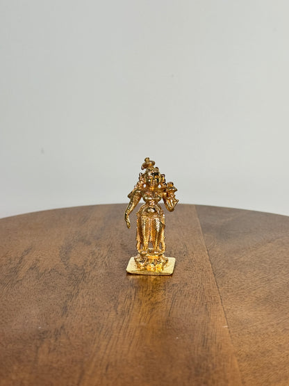 Andal / Godha Devi idol made of panchaloha