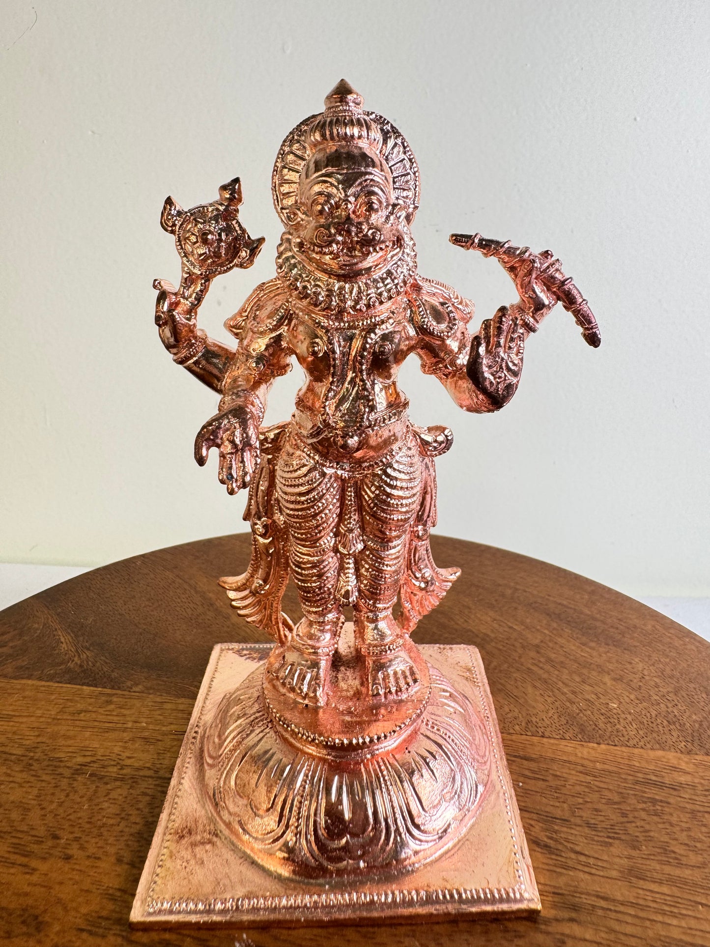 Bhadra Narasimha Swamy - Prasiddh Idols Presents Copper Idol