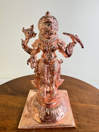 Bhadra Narasimha Swamy - Prasiddh Idols Presents Copper Idol