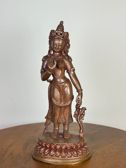 Tebatian Tara Devi - museum replicated copper idol
