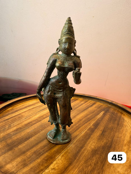 Andal Devi / goda Devi - museum replicated copper idol