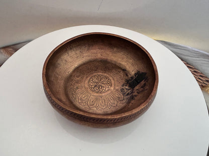 Vintage copper Argya patra bowl