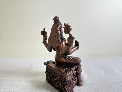 Muneshwara Swamy - Prasiddh idols presents copper made Black polished idol