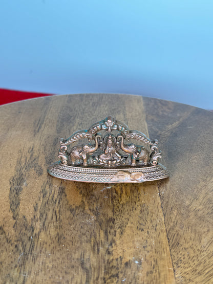 2D Cad model Gajalakshmi devi - museum Replicated copper idol