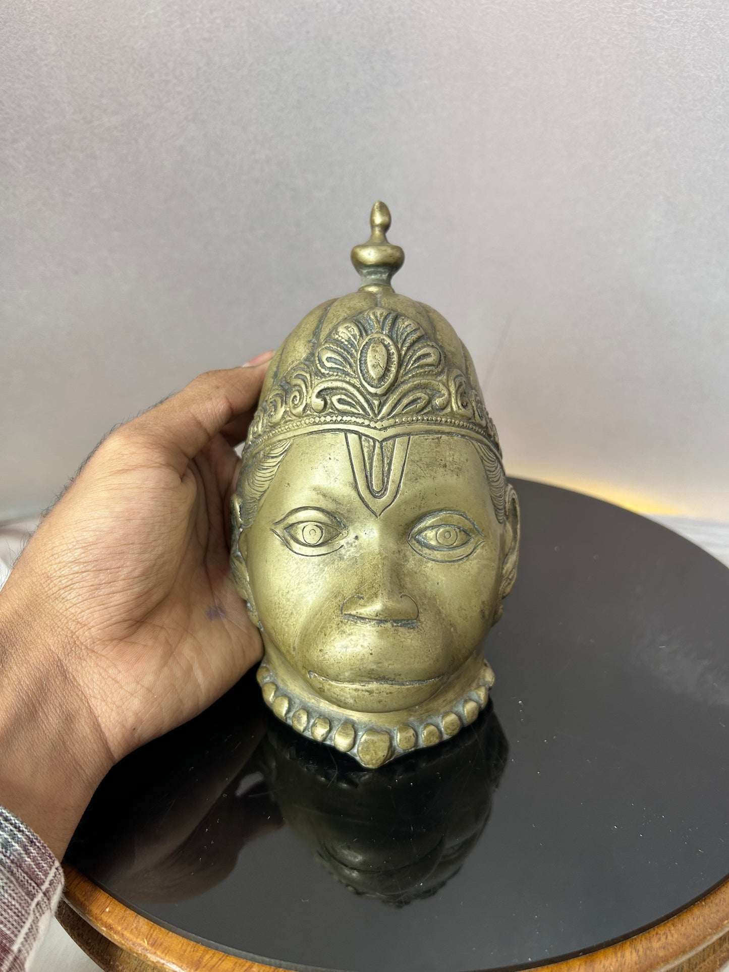 Vintage bronze cast hanuman