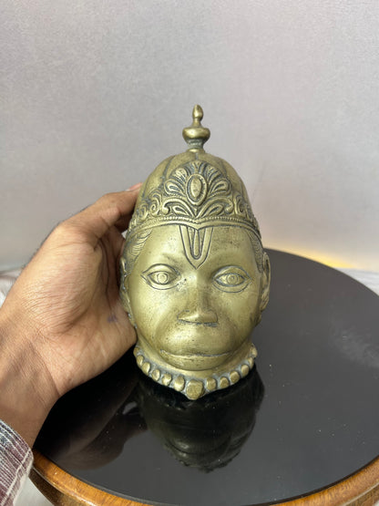 Vintage bronze cast hanuman