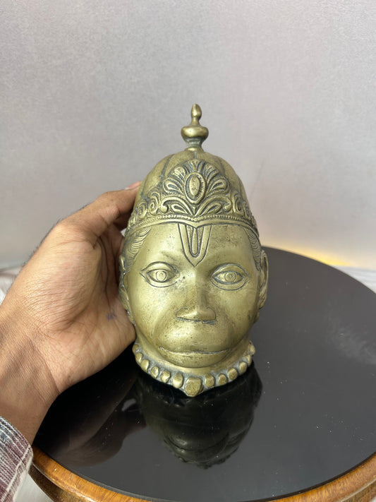 Vintage bronze cast hanuman