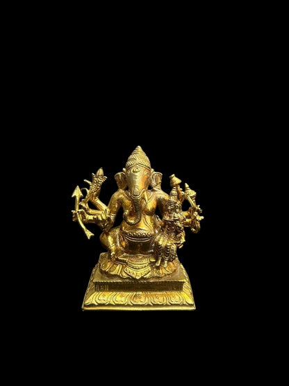 Urdhva Ganapathi- Prasiddh Idols Presents Panchaloha Idol (Custom Made)