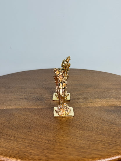 Andal / Godha Devi idol made of panchaloha