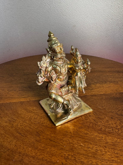 Lakshmi Narasimha Swamy - Prasiddh idols present Panchaloha idol