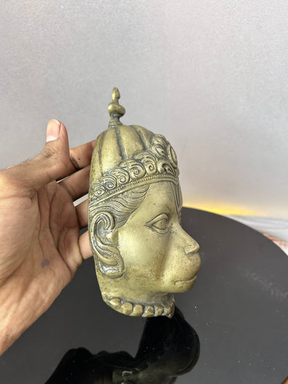 Vintage bronze cast hanuman