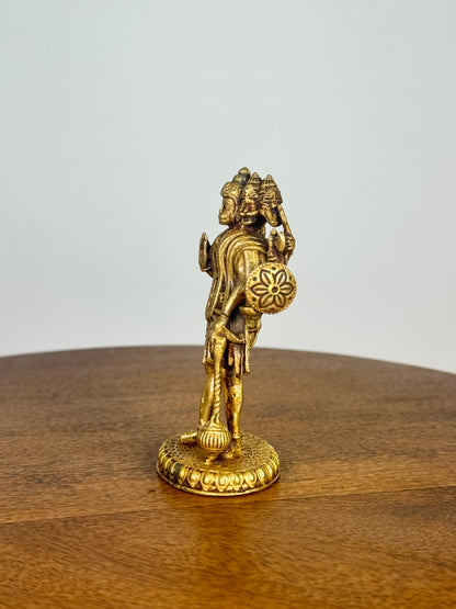 Panchamukhi Hanuman - Museum replicated Panchaloha idol