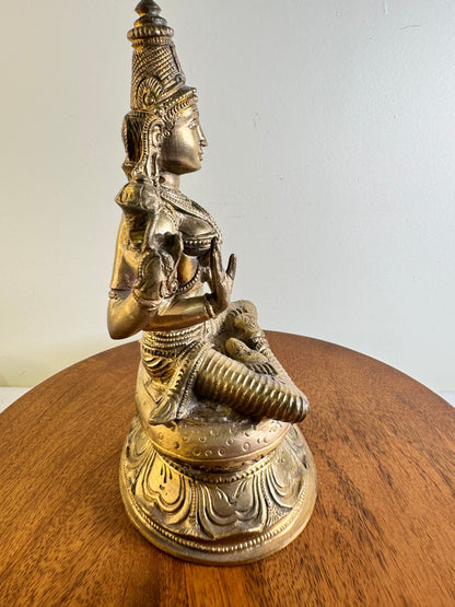 Mahalakshmi Devi - Prasiddh idols presents copper idol of