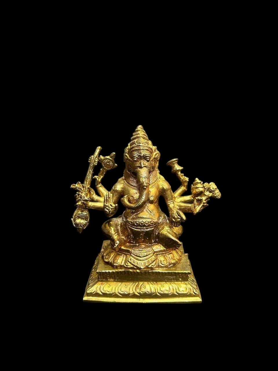 Sinha Ganapathi - Prasiddh Idols Presents Panchaloha Idol (Custom Made)