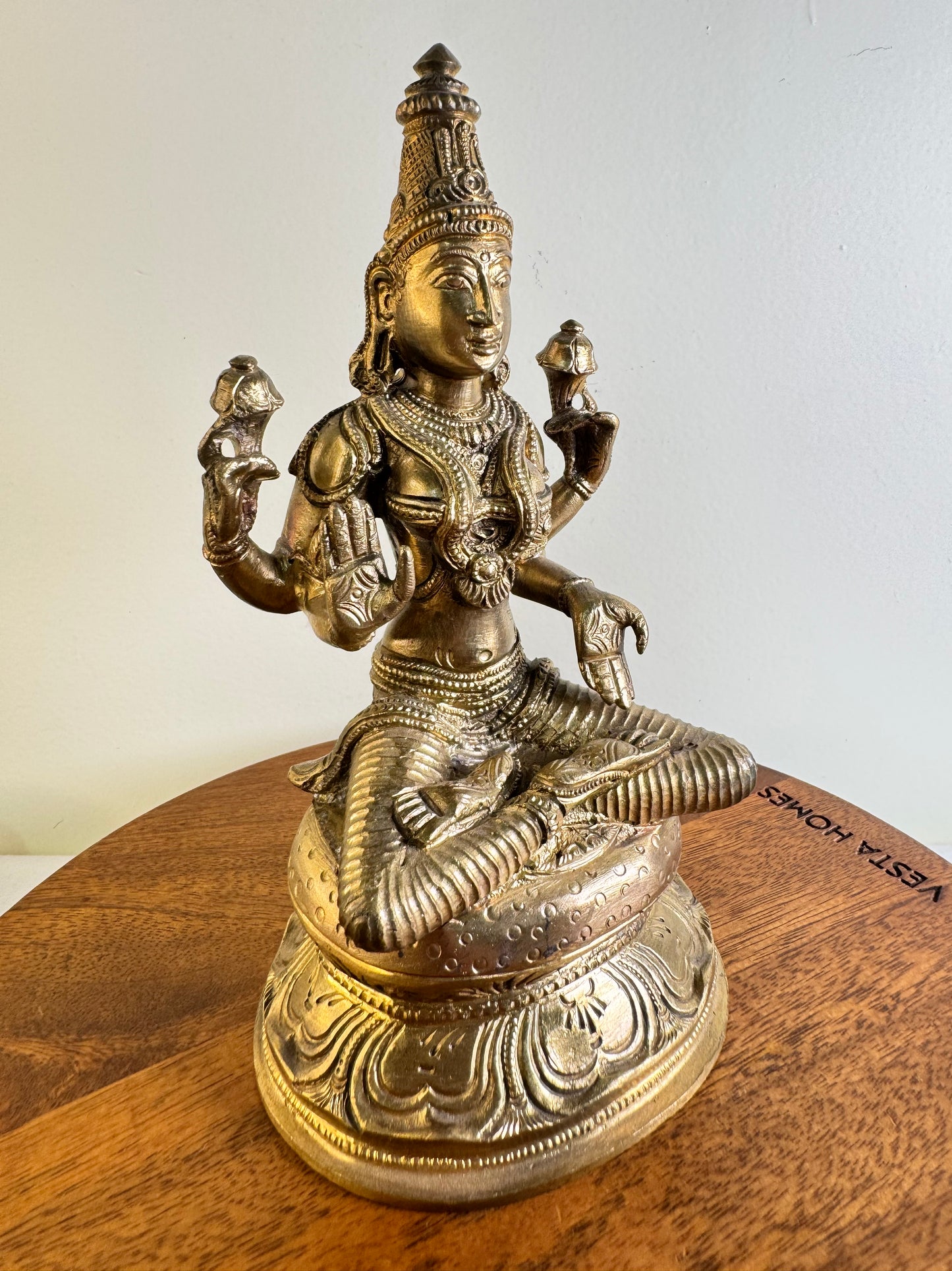 Mahalakshmi Devi - Prasiddh idols presents copper idol of
