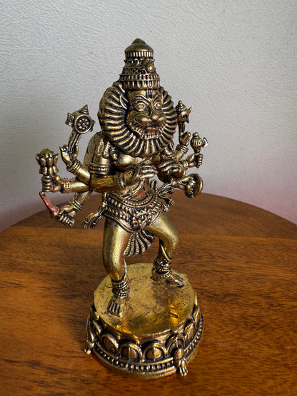 Ugra Narasimha Swamy - Prasiddh idols present Panchaloha idol