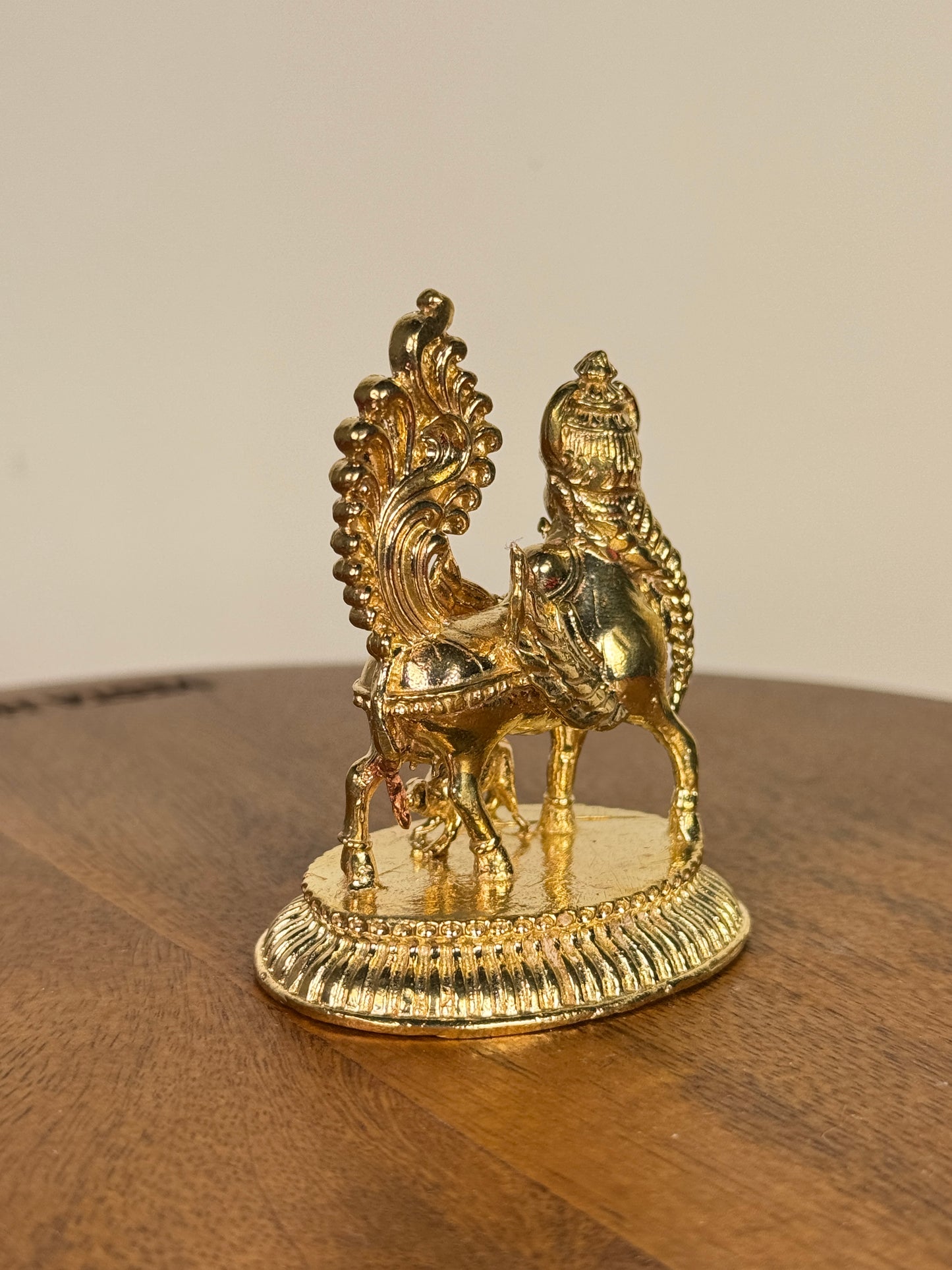 Kamadhenu idol - panchaloha idol