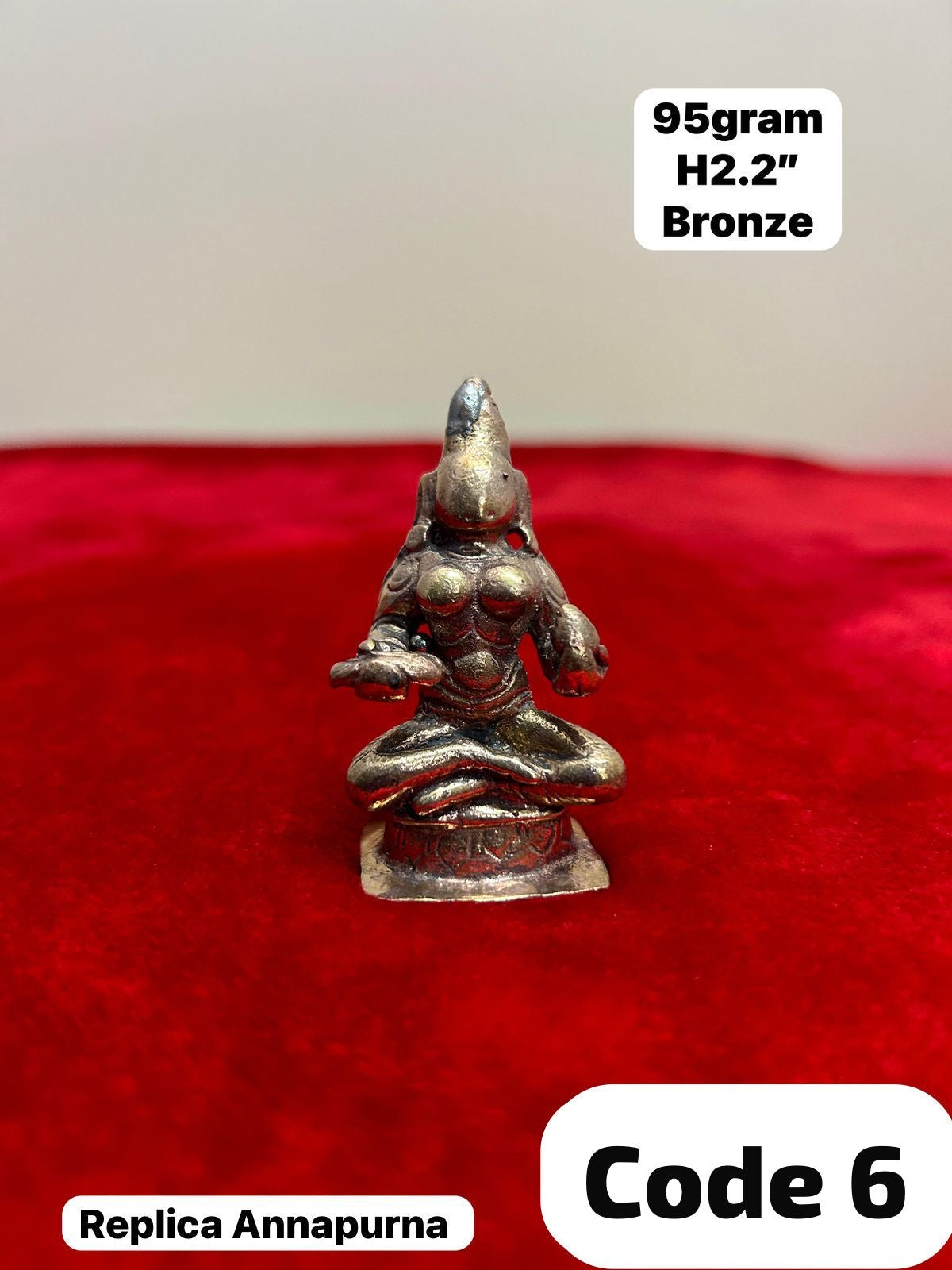 Annapoorneshwari Devi - Prasiddh Idols Presents Bronze Idol