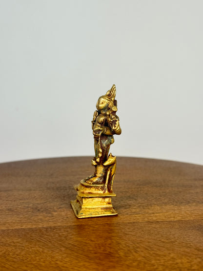 Kalabhairava idol - Museum Replicated panchaloha idol