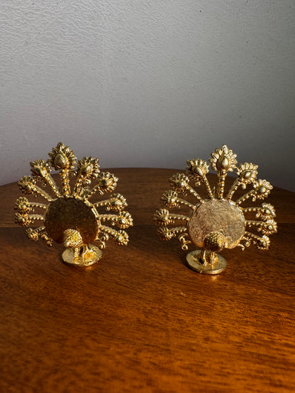 Miniature Peacock- Prasiddh idols presents Panchaloha idol