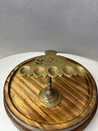 Vintage bronze made Pancha Aarati