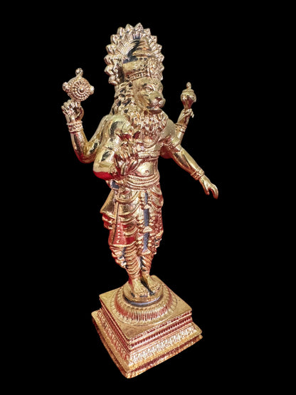 Standing Narasimha Swamy - Prasiddh idols presents Panchaloha idol