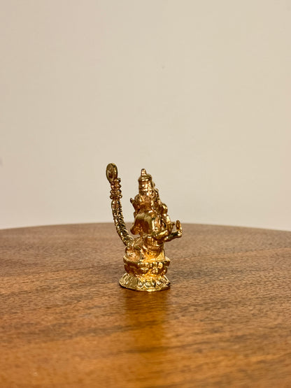 Miniature Shimshumara idol - panchaloha idol