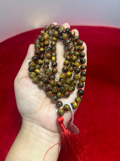 Tiger eye mala