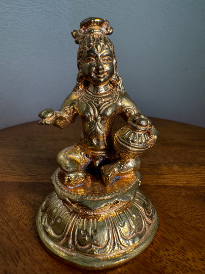 Butterball Krishna - Prasiddh idols presents Panchaloha idol