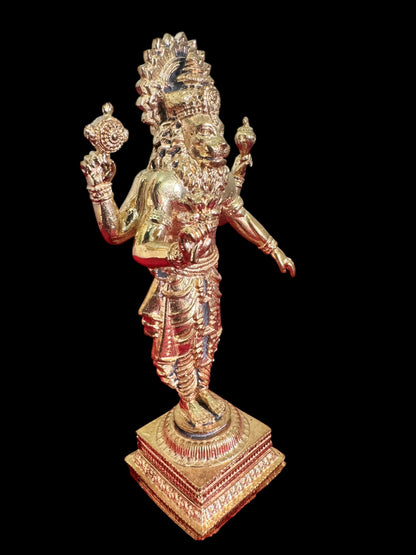 Standing Narasimha Swamy - Prasiddh idols presents Panchaloha idol